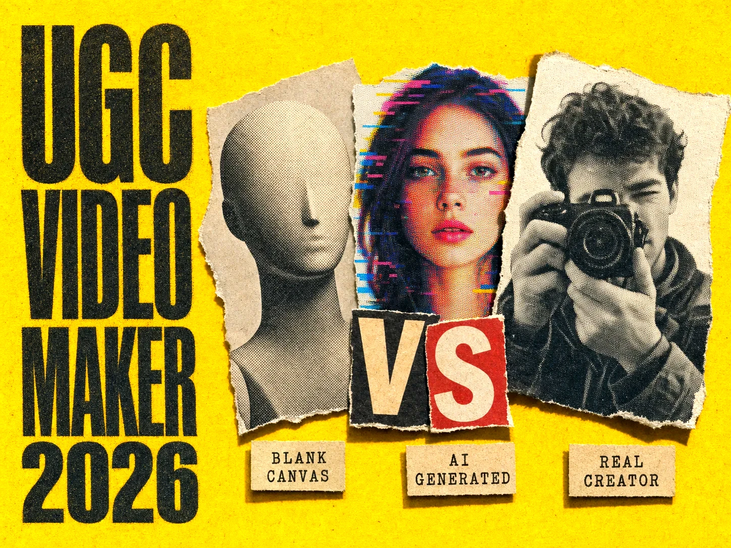 UGC Video Maker in 2026: Library Avatars vs. Real-Person AI vs. Real Footage
